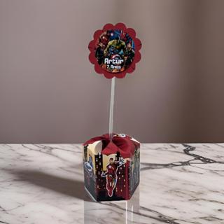 10 Unidades Centro de Mesa Vingadores em Oferta na Shopee