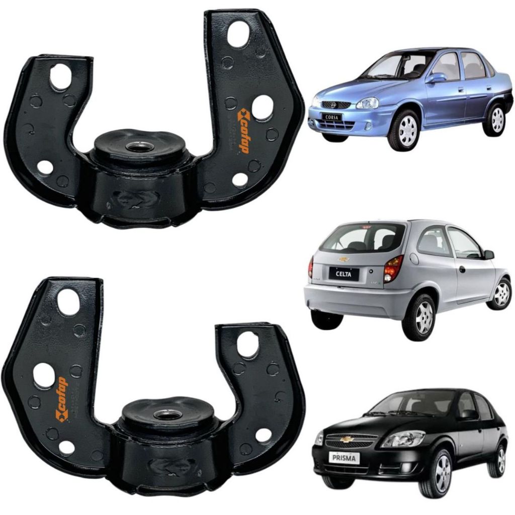 2 Suporte Barra Tensora Morceguinho Corsa Celta Prisma Cofap em Oferta na Shopee
