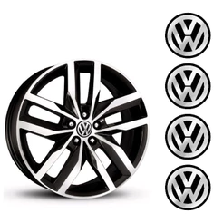 Emblemas Resinados para Calota e Roda TODAS AS MARCAS 4,8cmx4,8cm 04 UNIDADES 5D58F8F48R