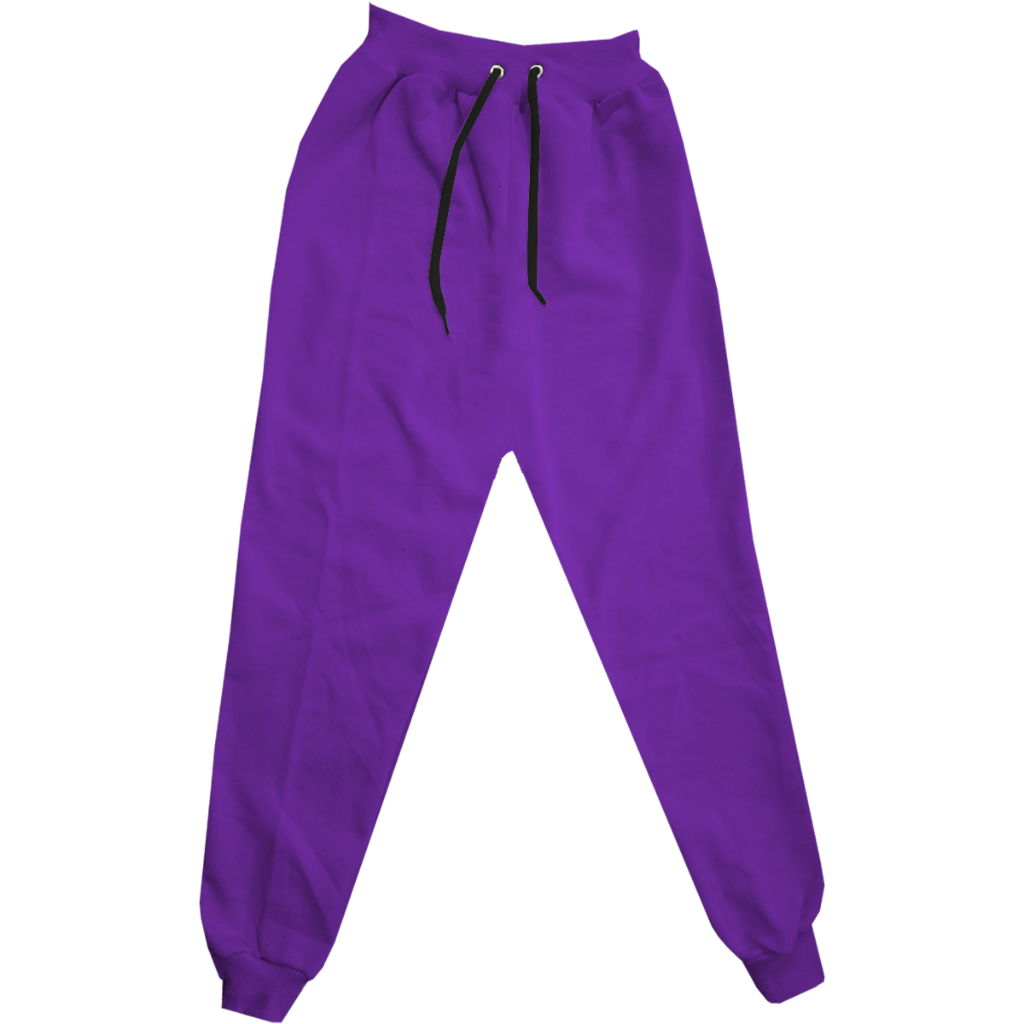 Calças de Moletom Infantil Criança Flanelado Cor Roxo Punho Grosso Com Cintura Tamanho 2 ao 14 em Oferta na Shopee
