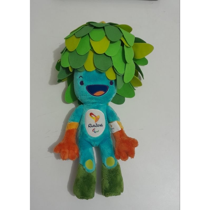 Mascote Olimpíadas Rio 2016 Tom de Pelúcia