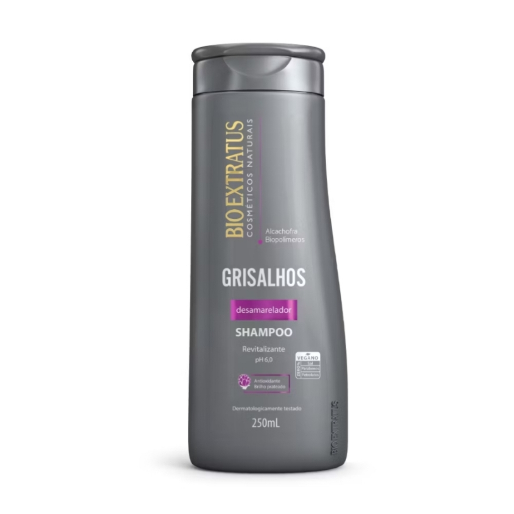 Bio Extratus Shampoo Cabelos Grisalhos - Revitalizante 250ml em Oferta na Shopee