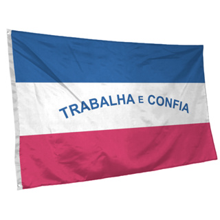 Bandeira do Espírito Santo 145cm x 90cm com Ilhós Grande em Oferta na Shopee