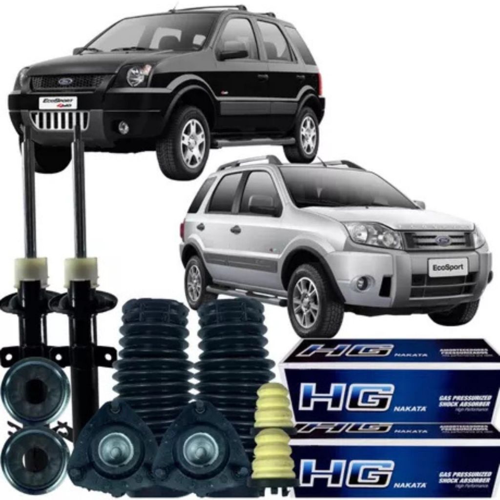 Par Amortecedor Dianteiro Batente Coifa Coxim Ford Ecosport - Spare Parts and Accessories for Vehicles