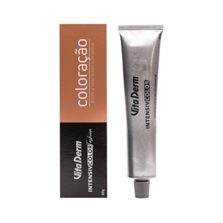 Coloração 8.0 Louro Claro Intensiv Color Color Vita Derm Tinta Tintura Cabelo Hipoalergênica em Oferta na Shopee