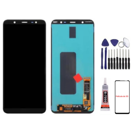 Frontal Touch Lcd Display Tela Compatível Galaxy J8 J810 J810F SM-J810M em Oferta na Shopee