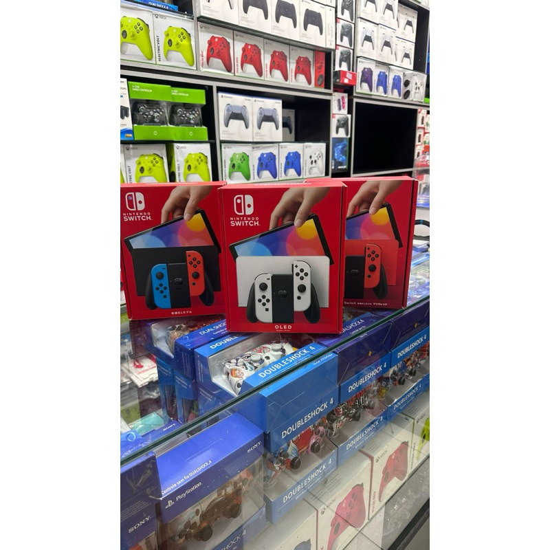 envio rapido NOVO NINTENDO SWITCH OLED DESBLOQUEADO