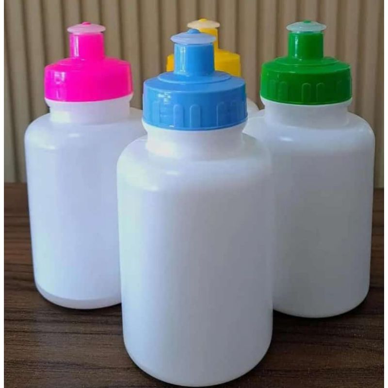 kit c/ 20 Garrafinhas Agua Squeeze Criança Escola Plástico 300ml Para Personalizar em Oferta na Shopee
