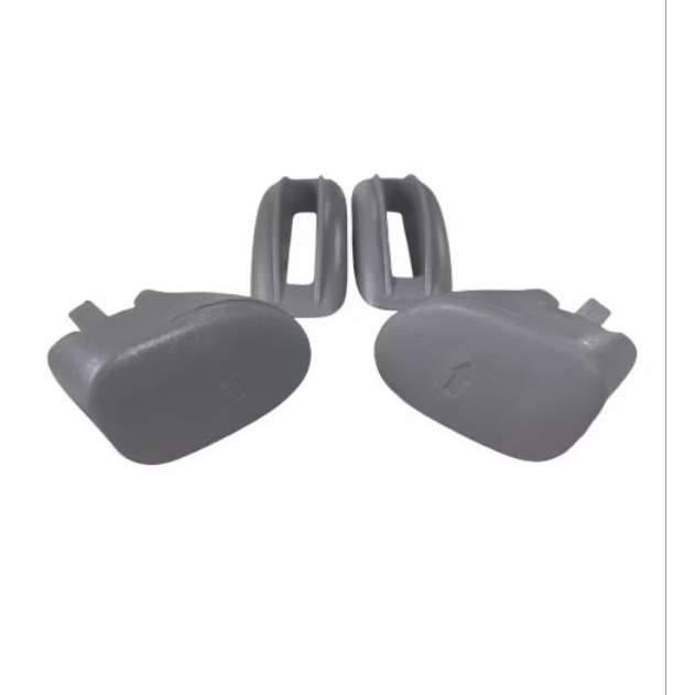 Botão Acionador Do Banco Gol / G2 / G3 / G4 - 4 Peças - Grafite ou Cinza em Oferta na Shopee