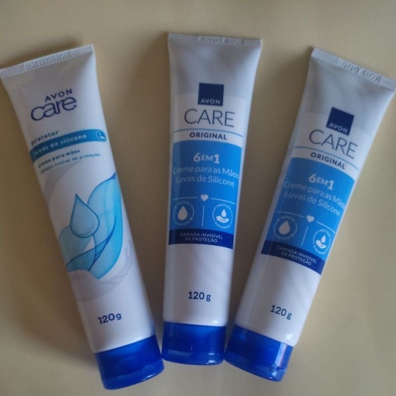 Luva de Silicone creme para as mãos  (Nova Embalagem)