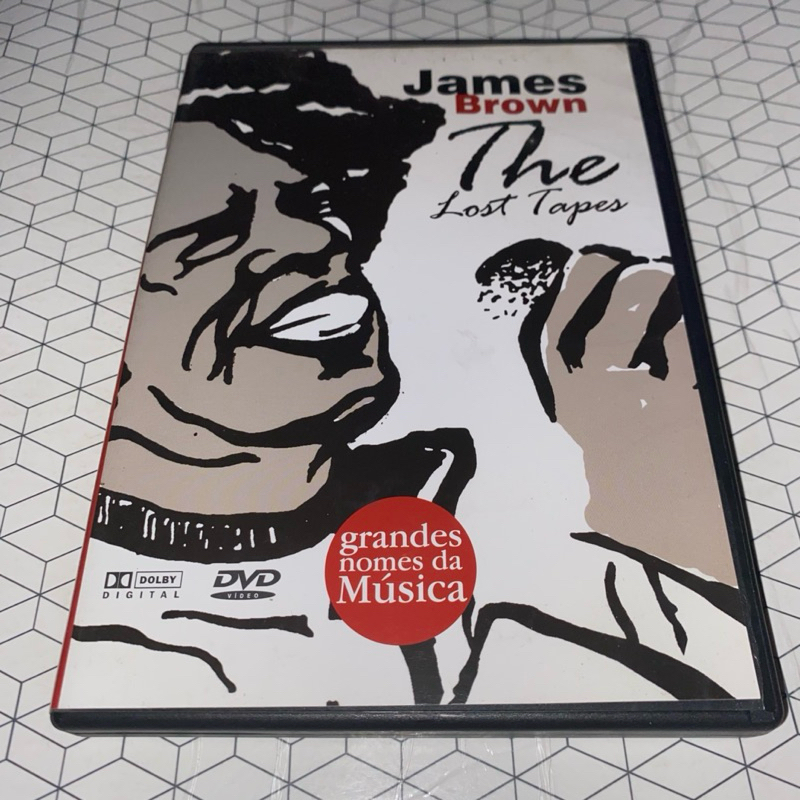 Dvd original James Brown The lost tapes