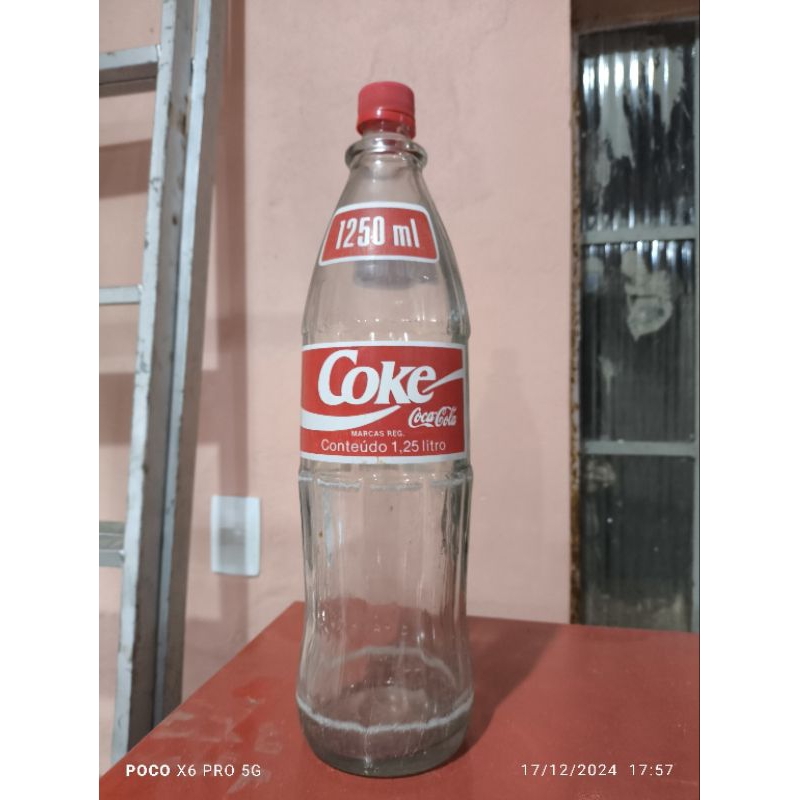 Garrafa De Coca Cola Antiga 1.250 MI (Usado)