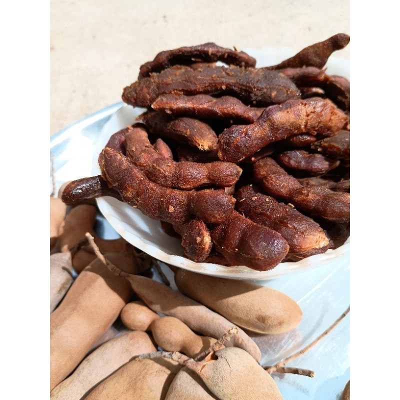 tamarindo descascado 300 gramas natural com sementes para consumo em Oferta na Shopee