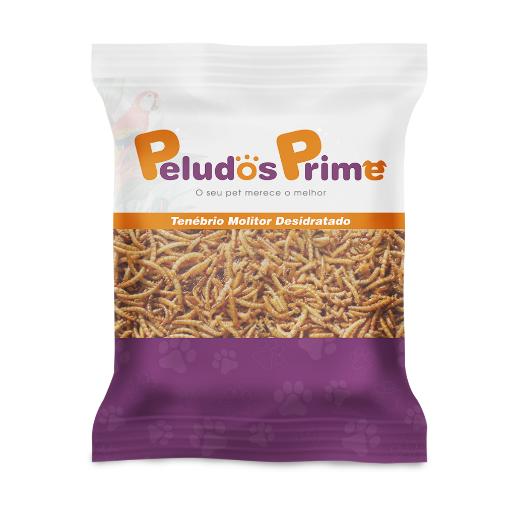 Larvas De Tenébrio Comum Desidratada - Pequeno - 1 Kg em Oferta na Shopee