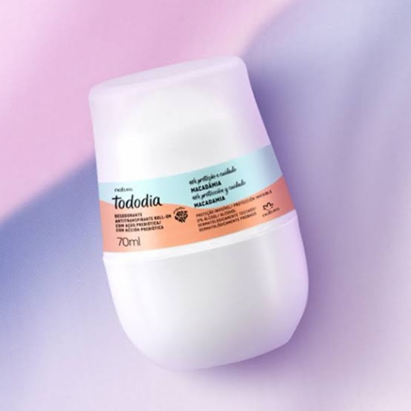 desodorante antitranspirante roll-on natura todo dia 70ml