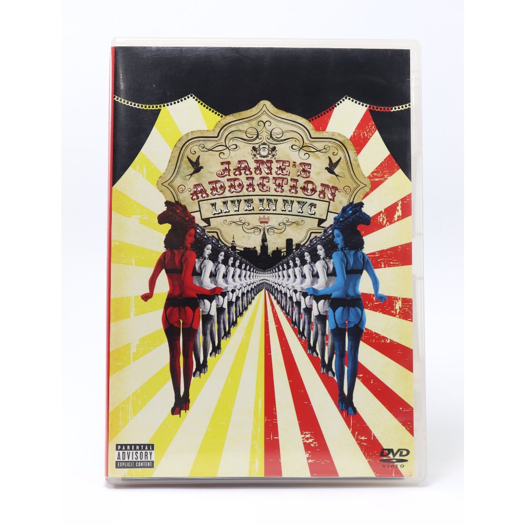 Janes Addiction Live In NYC DVD Original De Música