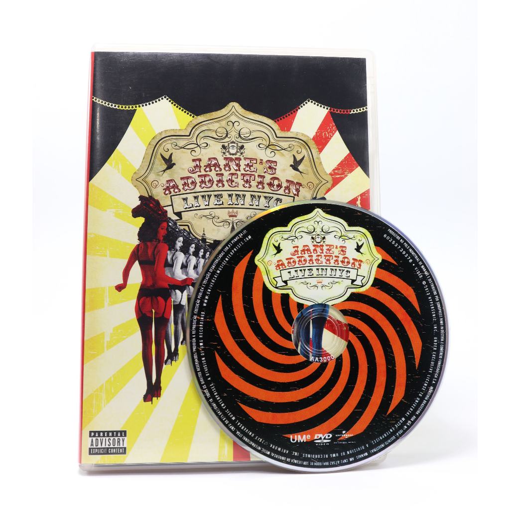 DVD Janes Addiction Live In NYC