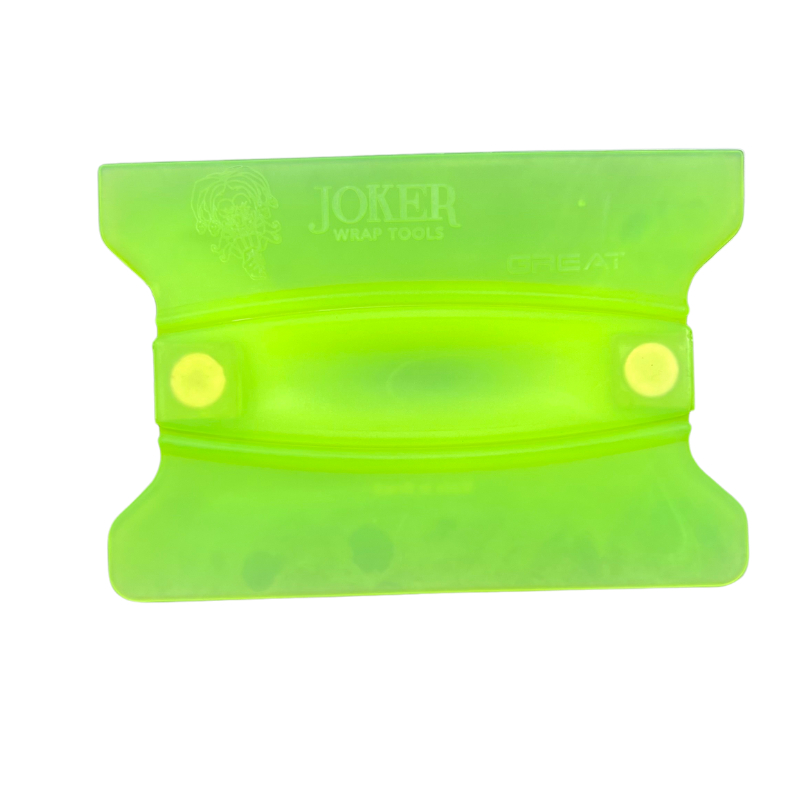 Espátula Magnética 11cm Verde Flexível Joker Wrap Tools Ronek - Envelopamento Decorativo Automotivo Insufilm PPF Vinil