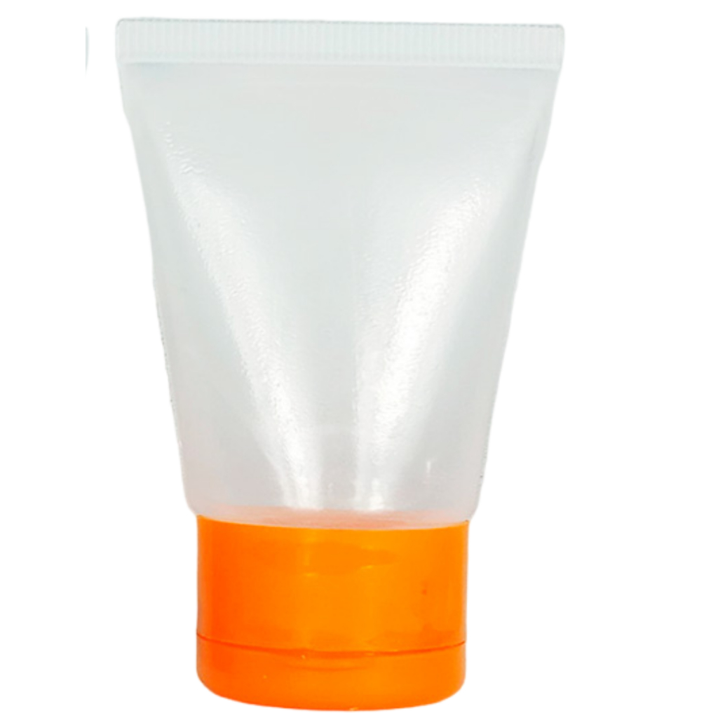 50 Bisnagas 30 ml -tampa Flip top- P/ cremes shampoo cosmeticos e potinhos para lembrancinhas frasco em Oferta na Shopee