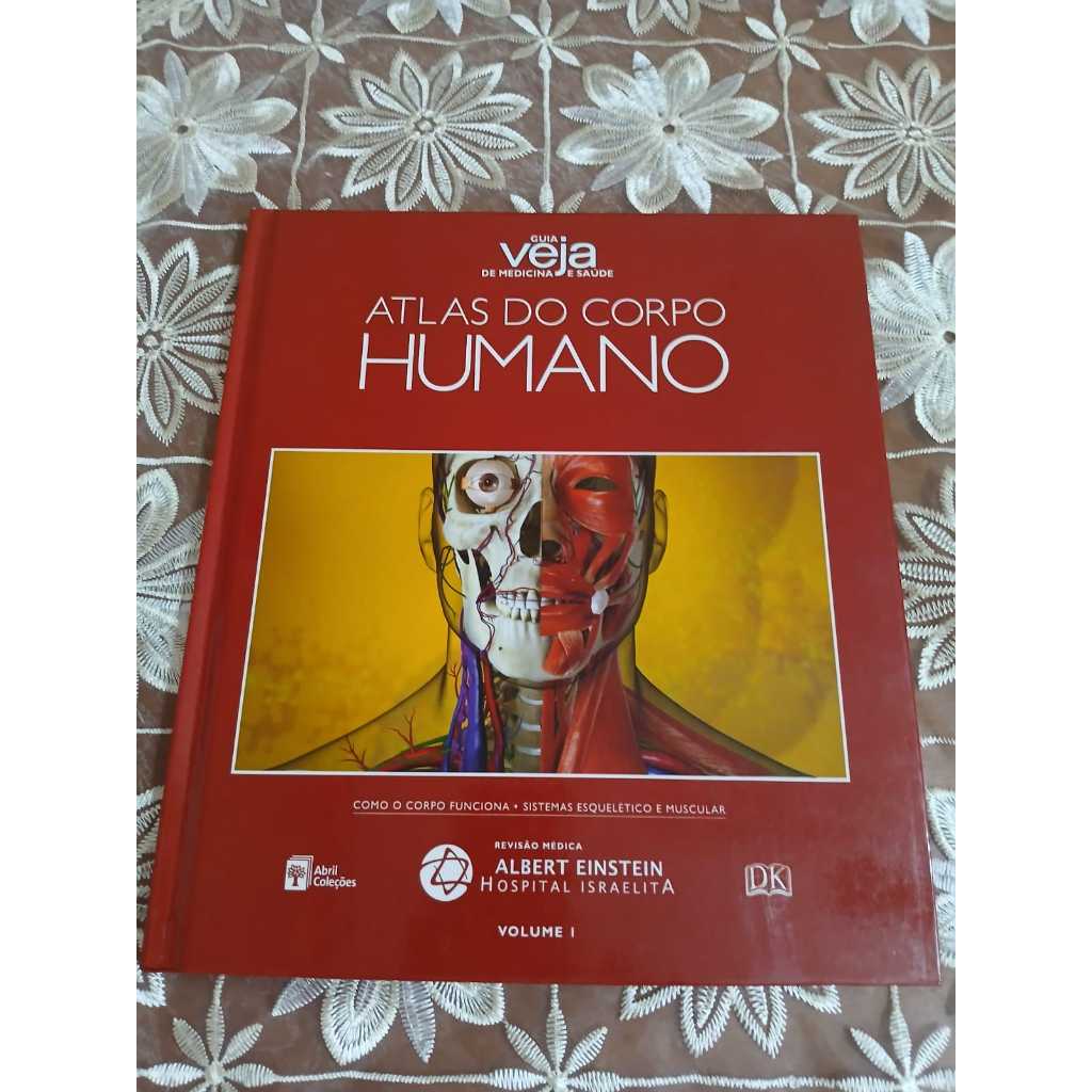 Livro - Guia Veja de medicina e saúde atlas do corpo humano vol. 1
