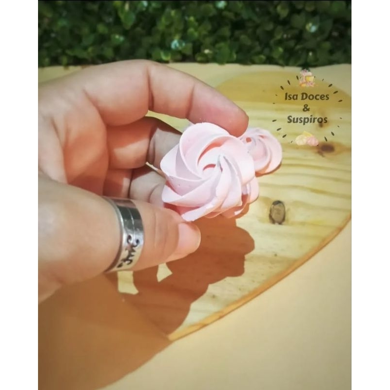 Mini Rosetas - Pct com 50 unid - Suspiro