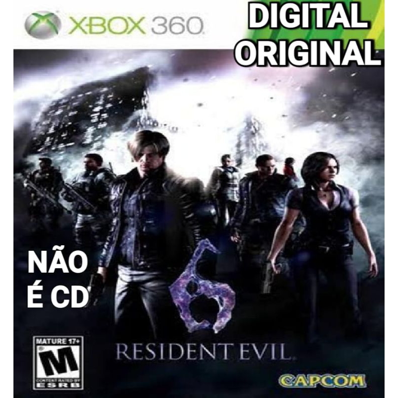 Resident Evil 6 Xbox 360 Original Bloqueado