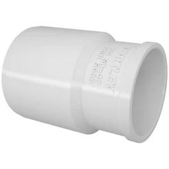 Pacote 20 unid Bucha De Redução PVC Longa Para Esgoto 50mm X 40mm Fortlev