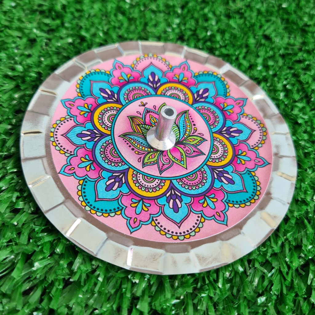 Incensário Porta Incenso Mandala - Metal Laminado