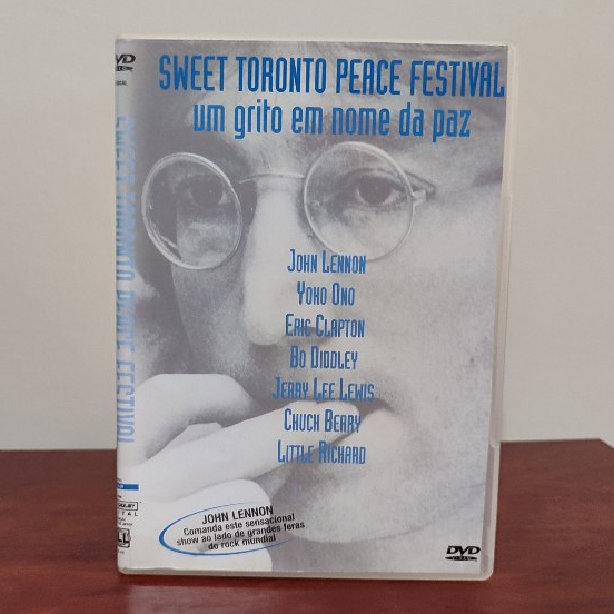 Dvd: Sweet Toronto Peace Festival - Um Grito Em Nome Da Paz - Original