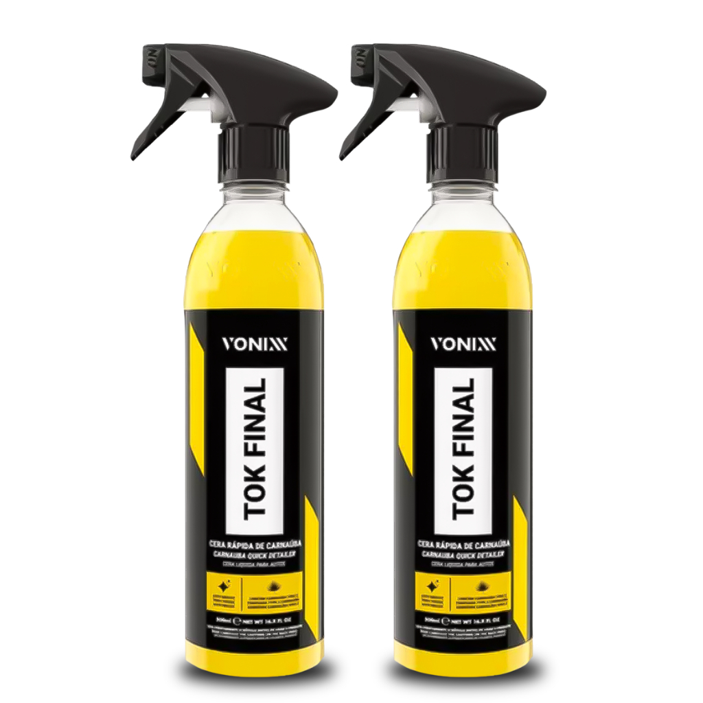 2 CERA LIQUIDA CARNAUBA PROTEÇAO AUTOMOTIVA TOK FINAL VONIXX em Oferta na Shopee