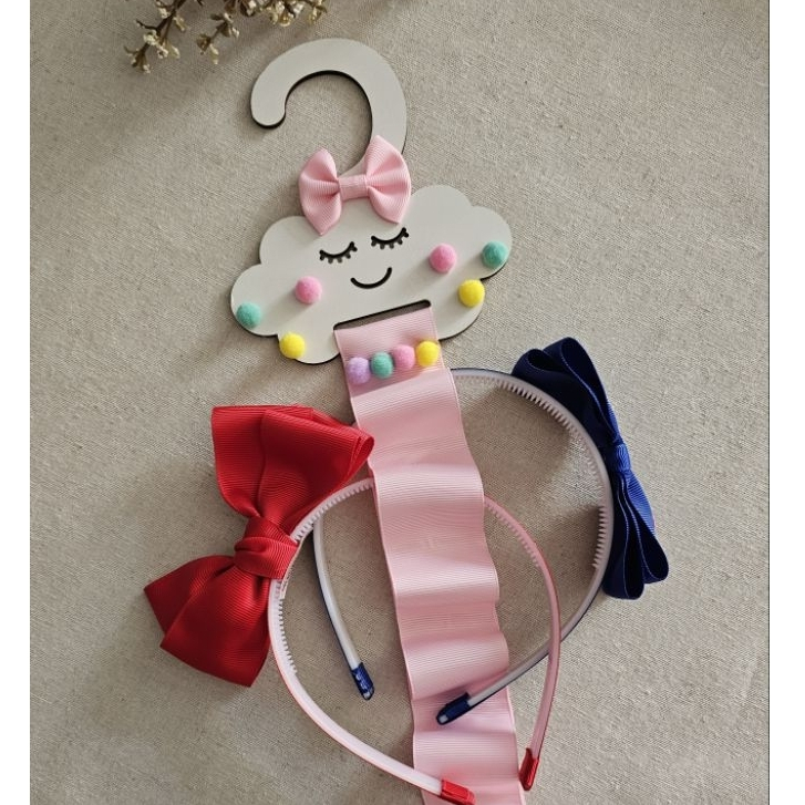 Porta Tiaras( Arcos ) arquinhos , organizador de arcos modelo chuva de amor, nuvenzinha. em Oferta na Shopee