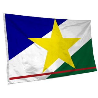 Bandeira de Roraima 145cm x 90cm com Ilhós Grande em Oferta na Shopee