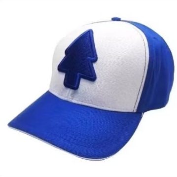 BONÉ GRAVITY FALLS DIPPER BORDADO ALTO RELEVO,  AJUSTÁVEL ABA CURVADO