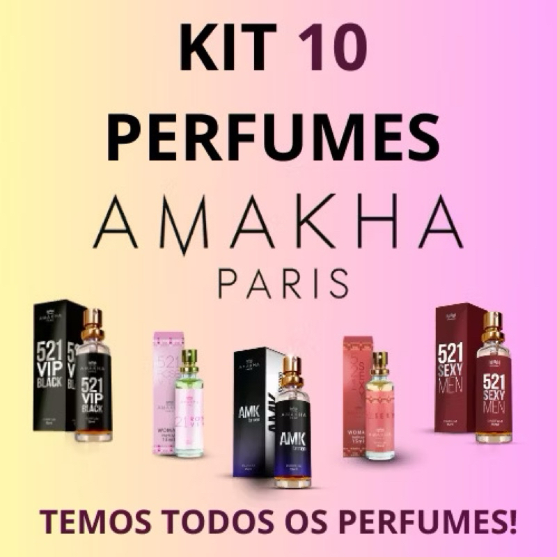Kit Perfume Amakha Paris: Onde Comprar | BuscaProdutos