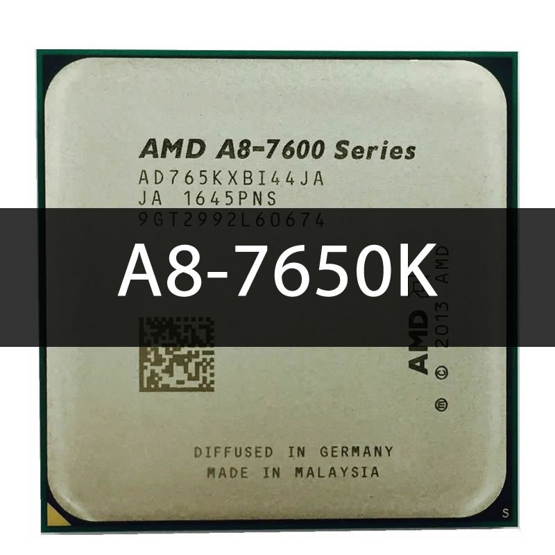 Processador AMD A8 7650K 3.30/3.80Ghz 4/4 95W FM2+ AD765KXBI44JA