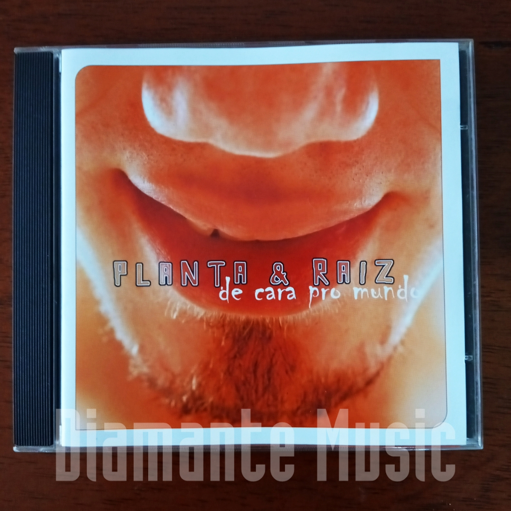 Planta e Raiz – De Cara Pro Mundo - CD Primeira Tiragem EX+ Reggae Ref. 2782