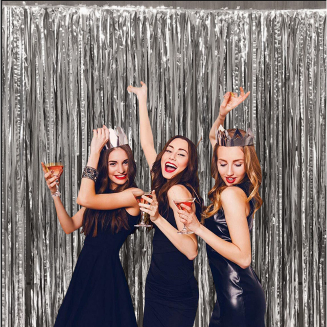 Cortina Fita Metalizada Azul: Onde Comprar | BuscaProdutos