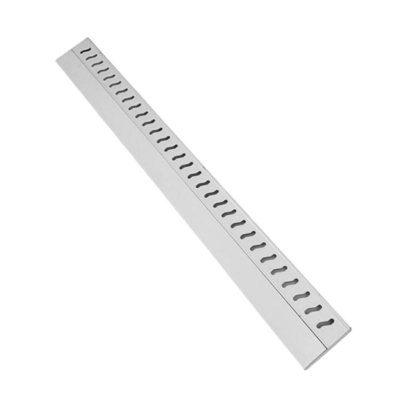 Ralo Para Box de Banheiro Inteligente em Alumínio Ralo Seco Para Box 50cm x 06cm