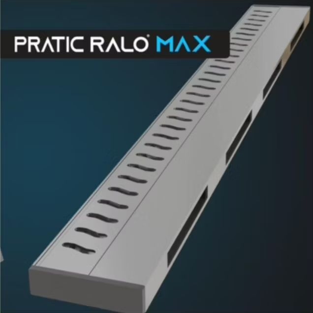 Ralo Inteligente Falso De Escoamento Para Box Em Alumínio Banheiro Pratic 50cm x 06cm Ralo Seco