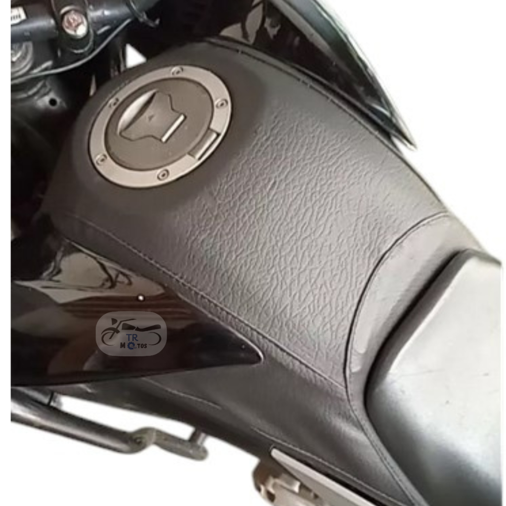 Capa Tanque Moto Bros Preta 160 2015/2016/2017/2018/2019/2020/2021/2022/2023/2024 Preta