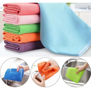 Toalha Mágica Escama De Peixe 30x40cm Cor sortidas 1 Unidade em Oferta na Shopee