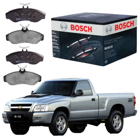 Pastilhas De Freio Dianteira Bosch S10 2.8 2000 2001 2002 em Oferta na Shopee