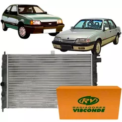Radiador Original Visconde Gm Kadett Monza Com E Sem Ar