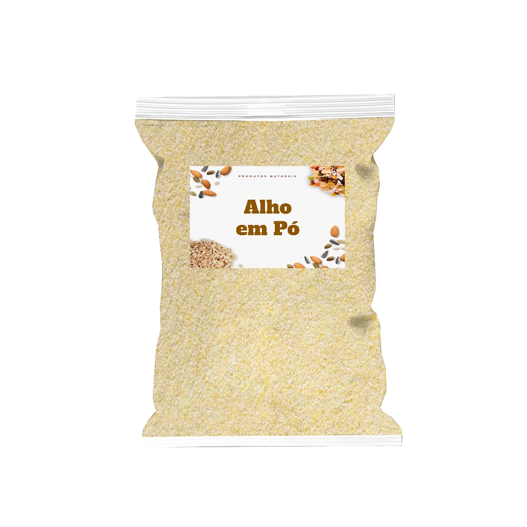 Alho em pó 500gr- Tempero pratico culinária versátil em Oferta na Shopee