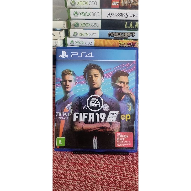 Jogo para PS4 PS5/ FIFA 19 Usado para Play Station 4 Mídia Física Original