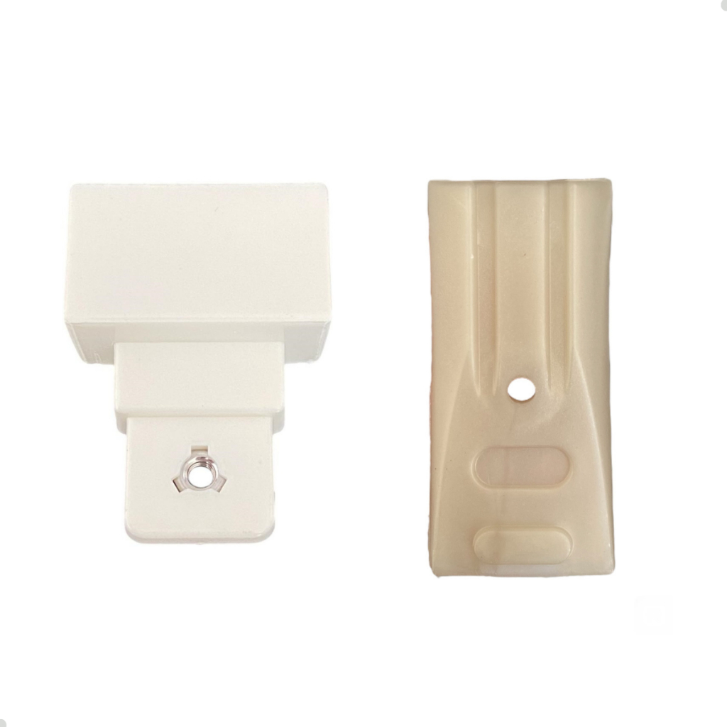 Kit Suportes Puxador Geladeira Df80 Dfi80 Dfn52 Df82 Dfw51 Electrolux