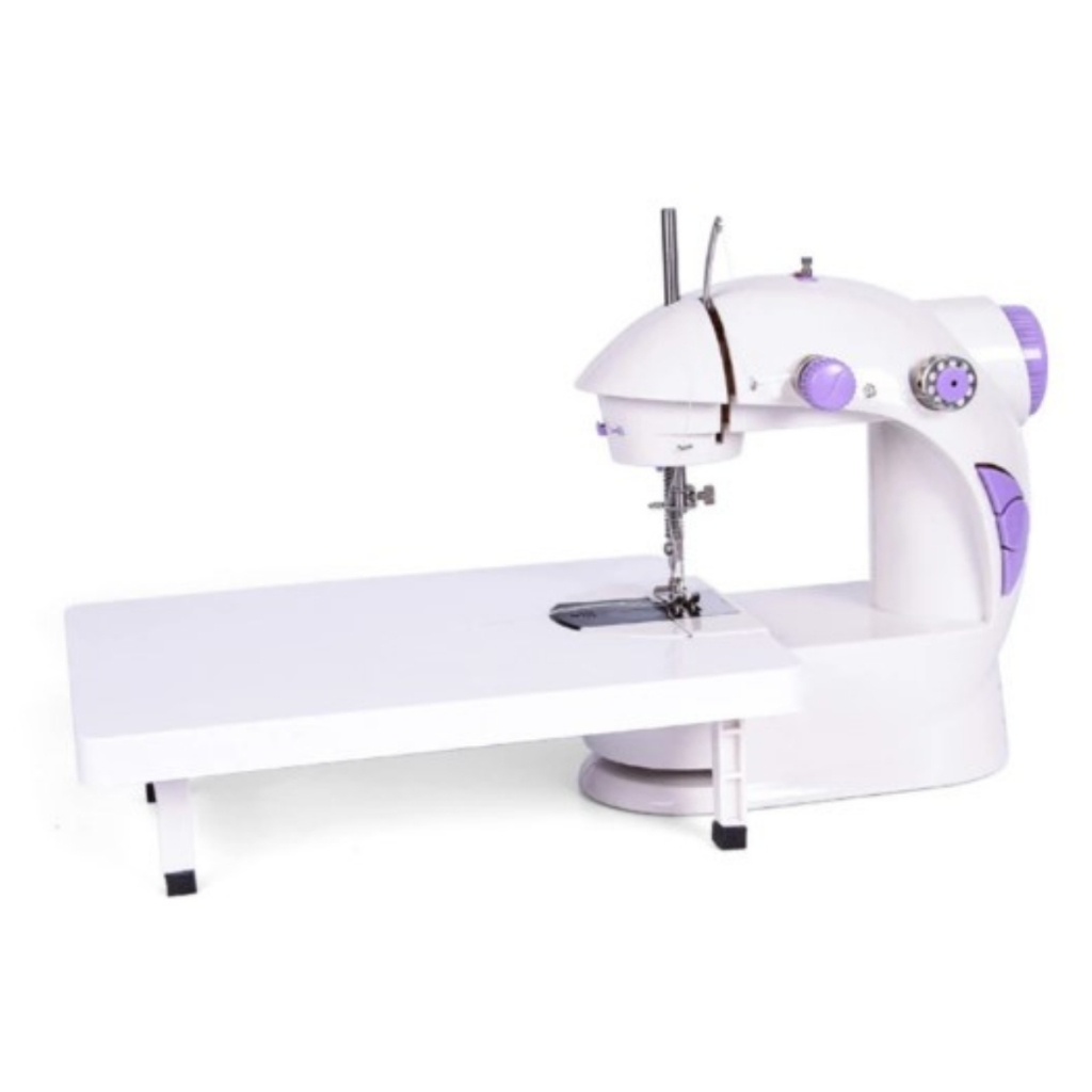 Kit Mesa Extensora de Apoio + Mini Máquina de Costura Portátil Elétrica Bivolt 110v/220 Kit Mesa Extensora de Apoio + Mini Máquina de Costura Portátil Elétrica Bivolt 110v/220