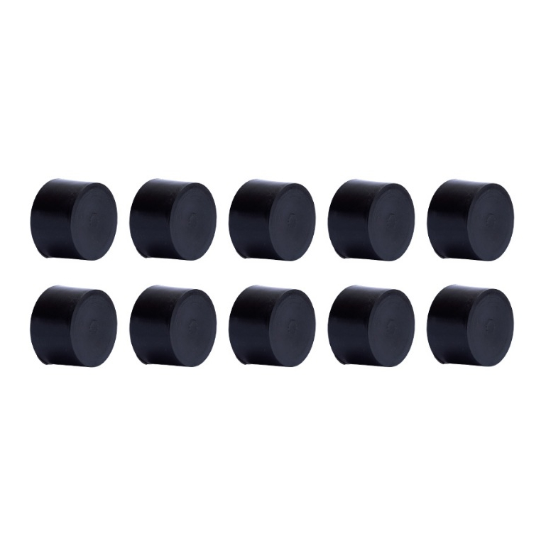 Conjunto 24 Peças Ponteira Protetora Pe De Cadeira Tubular 3,1cm