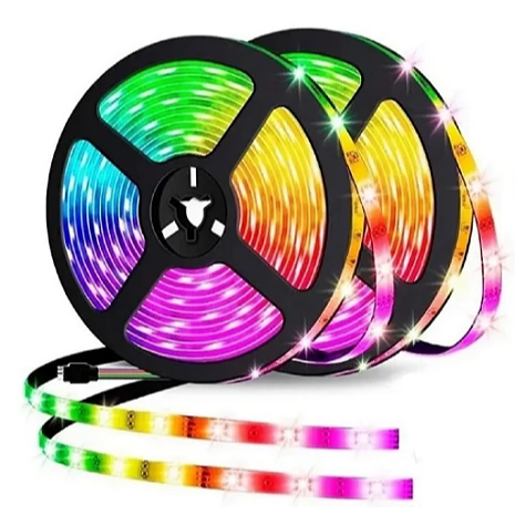 FITA LED RGB 10M ROLO TIRA CONDUZIDA 5050 SMD RGB LED LIGHT STRIP + CONTROLE REMOTO 44 TECLAS