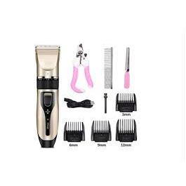 Maquina De Corte Para Cães Gato Eletrica Recarregavel Tomate